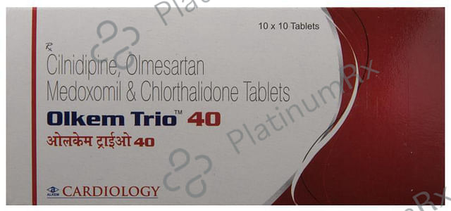 Olkem Trio 40 12.5/10/40mg Tablet 10s