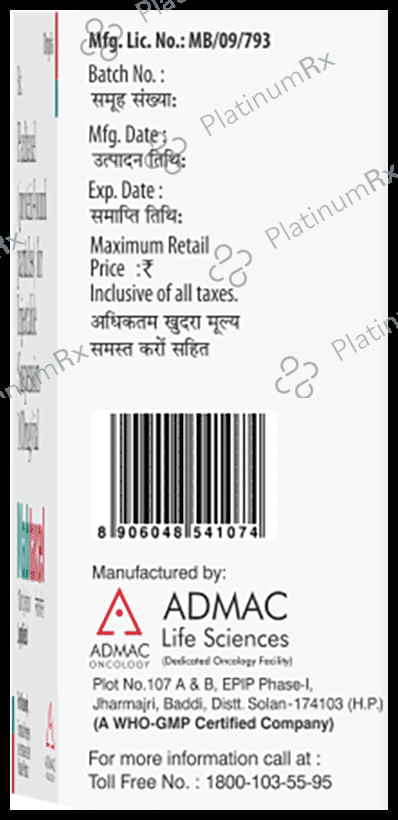 Nabtaxel 900/100mg Injection 1s