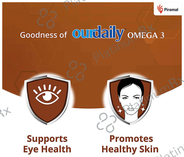 OurDaily Omega 3 Soft Gelatin Capsule 60s