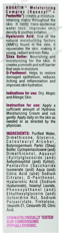 Hydronic Moisturizing Cream 50gm