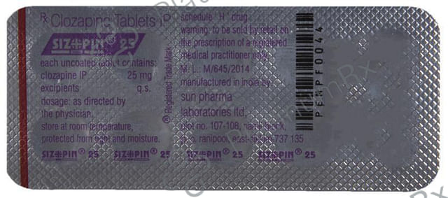 Sizopin 25mg Tablet 10s