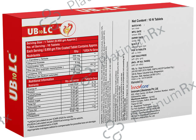 UB10 LC Tablet 10s