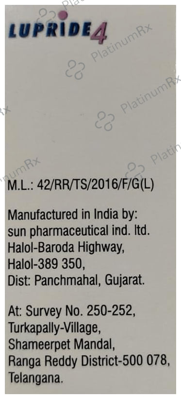 Lupride 4mg Injection