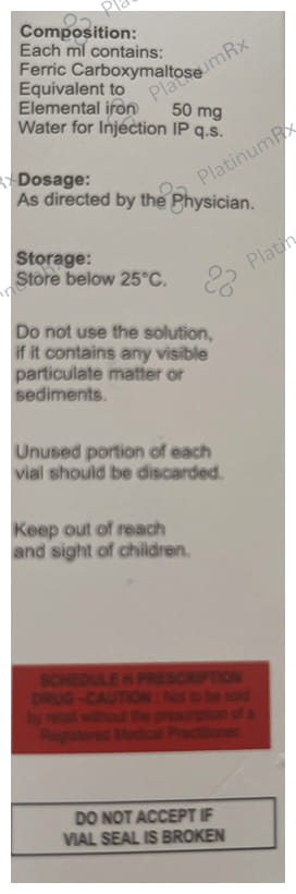 Carbenef 50mg Injection 10ml