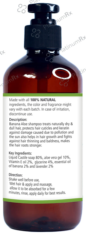 Natuur Banana Aloe Shampoo 300 ml