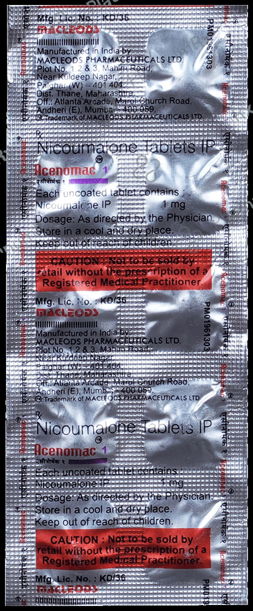Acenomac 1mg Tablet 10s