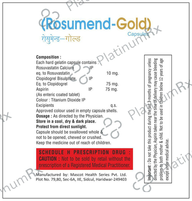 Rosumend-Gold Capsule
