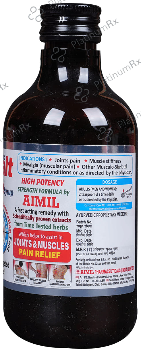 Aimil Muscalt Forte Syrup 200ml