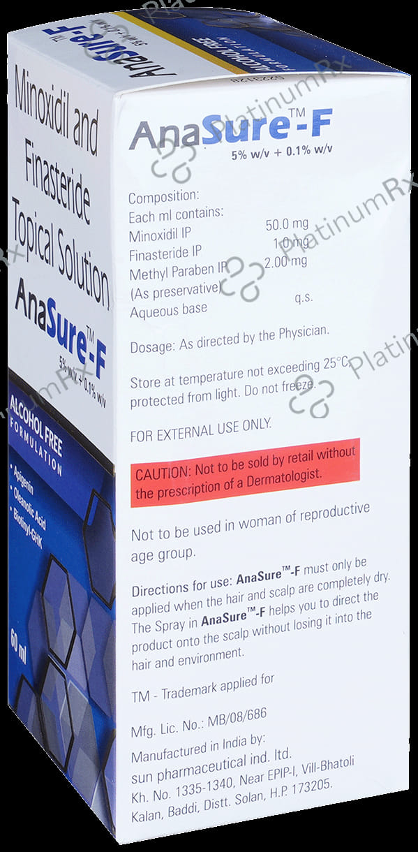 Anasure F Topical Solution 60ml