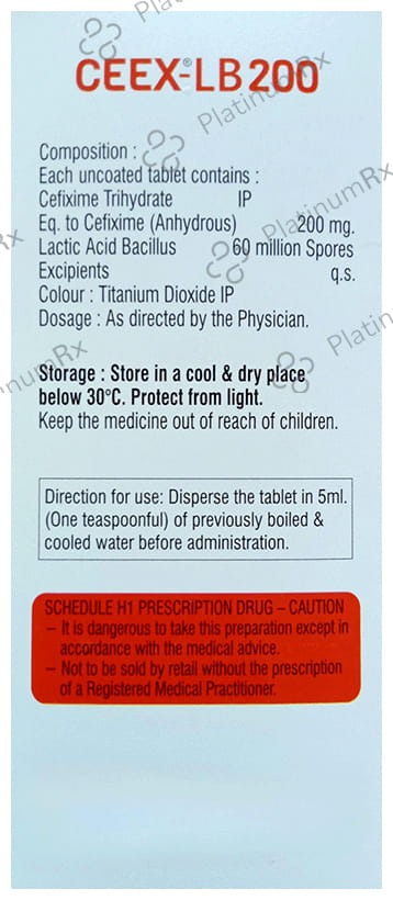 Ceex LB 200mg Tablet 10s
