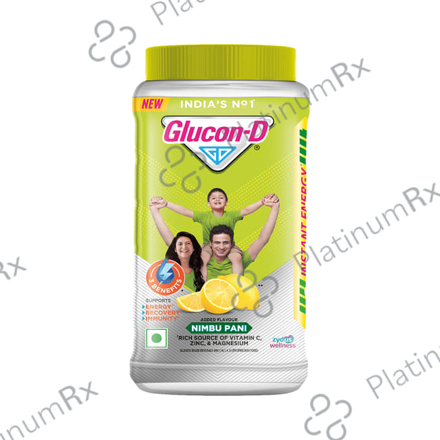 Glucon D Instant Energy Nimbu Pani Flavour Powder 400gm