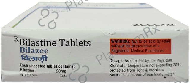 Bilazee 20mg Tablet 10s