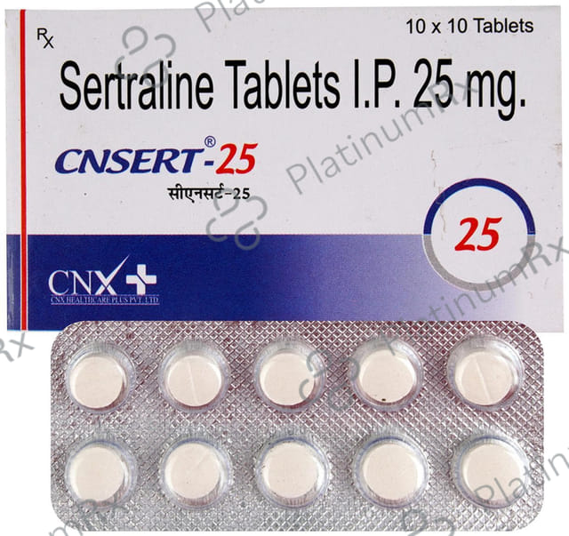 Cnsert 25mg Tablet