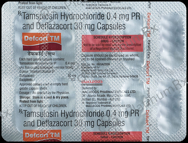 Defcort TM 30/0.4mg Capsule PR 10s