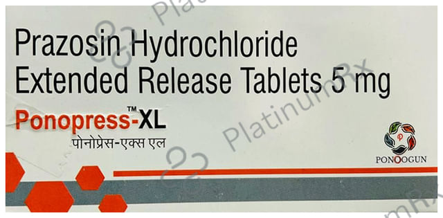 Ponopress XL 5mg Tablet 10s