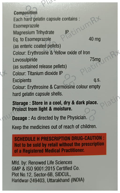 Ageflux OLX 40/75mg Capsule SR 10s