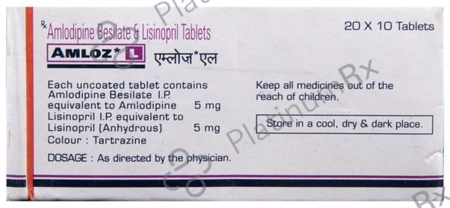Amloz L 5/5mg Tablet 10s