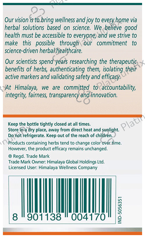 Himalaya Pure Herbs Gokshura 250mg Men's Wellness Tribulus Improves Vigour Tablet 120s