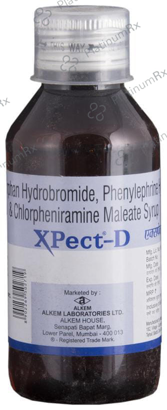Xpect D 2/10/5mg Syrup 100ml