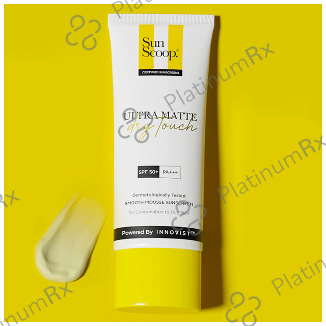 Sun Scoop Ultra Matte Dry Touch SPF 50+ PA+++ Cream 45gm