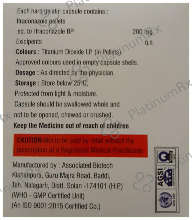 Fungiwar 200 Capsule