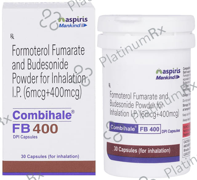 Combihale FB 400 DPI Capsule 30s