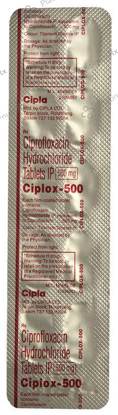 Ciplox 500mg Tablet 10s