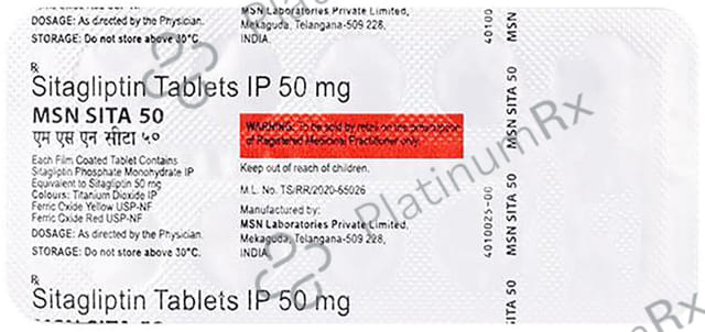 MSN Sita 50mg Tablet 10s