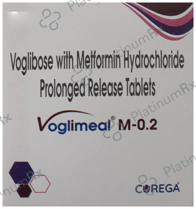 Voglimeal M 500mg/0.2mg Tablet SR