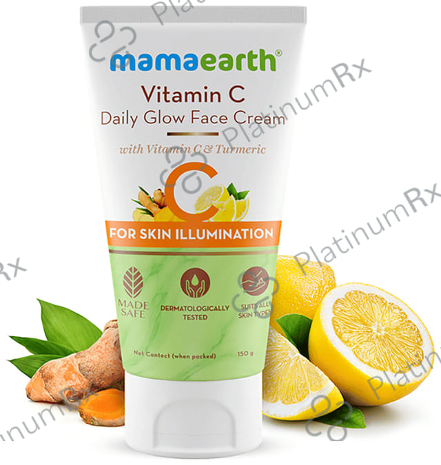 Mamaearth Vitamin C Daily Glow Face Cream 150gm