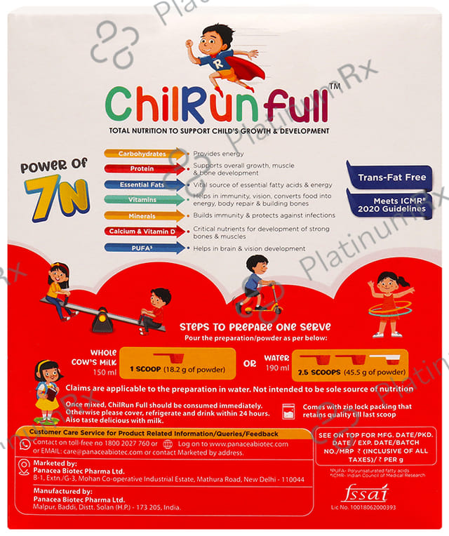 ChilRunfull 2+ Drink For Children’s Growth and Development Kesar Badam
