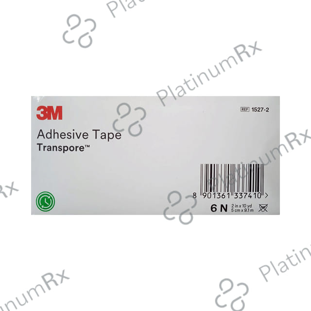 3M Transpore 1527 2 Tape 1X(2 inch x 10 yard)