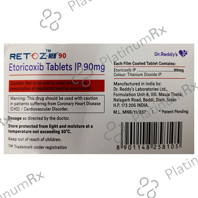 Retoz Neo 90mg Tablet 10s
