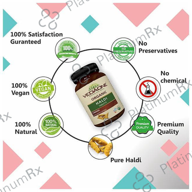 Vedaone Organic Haldi Tablet
