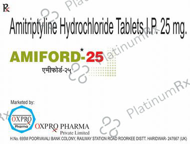 Amiford 25mg Tablet 10s Oxpro Pharma Pvt. Ltd.
