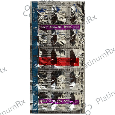 Epilex Chrono 300 Eazy Glide Tablet CR 15s