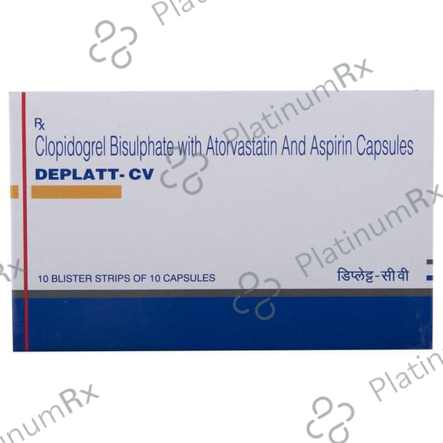 Deplatt CV 75/10/75mg Capsule 10s