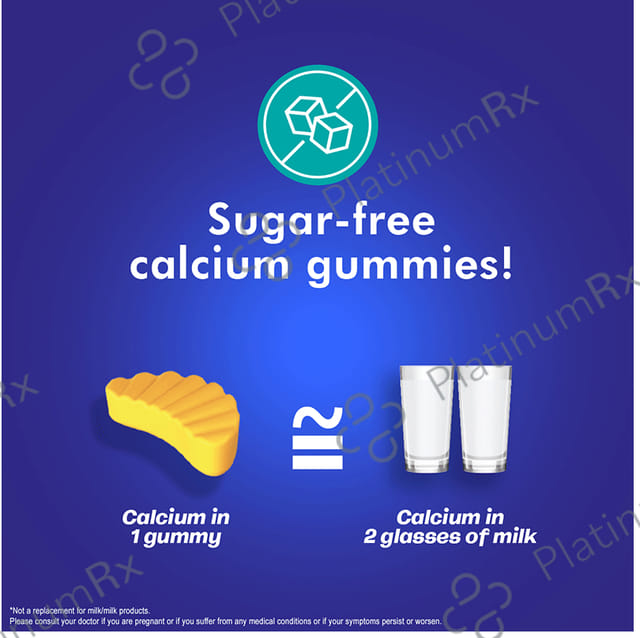 Shelcal Pro Calcium & Vitamin D3 Gummy 30s