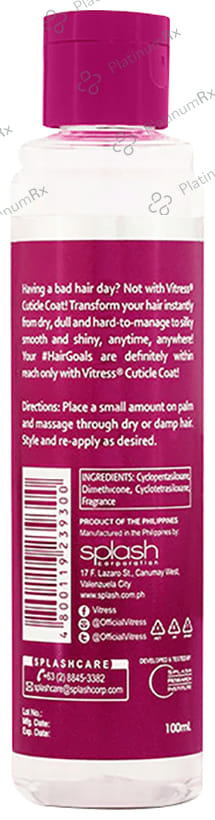 Vitress Cuticle Coat hair Serum Classic 100 Serum
