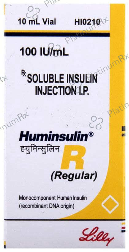 Huminsulin R (100 IU/ml) (1*10ml Vial)