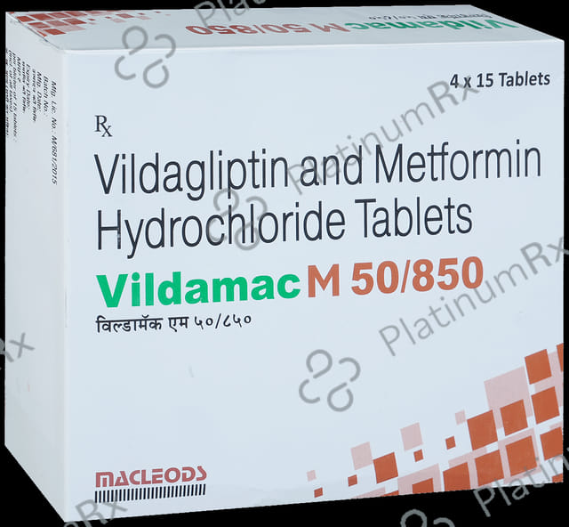Vildamac M 850/50mg Tablet 15s