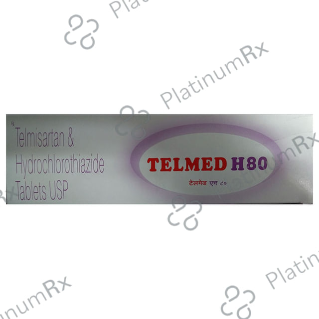 Telmed H 80 12.5/80mg Tablet 10s