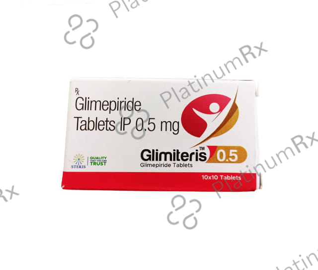 Glimiteris 0.5mg Tablet 10s