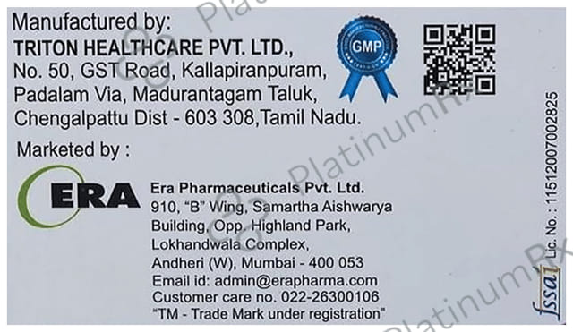 Erasitol Tablet 10s