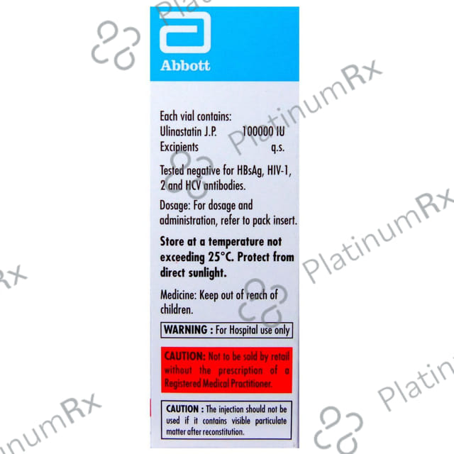 U Bet Lyo 100000IU Injection 1s