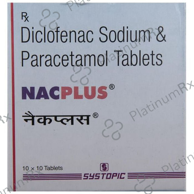 Nac Plus 50/325mg Tablet 10s