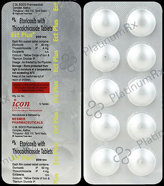 Ect Plus 60/4mg Tablet 10s