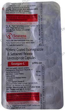 Essegas L 40/75mg Capsule SR 10s