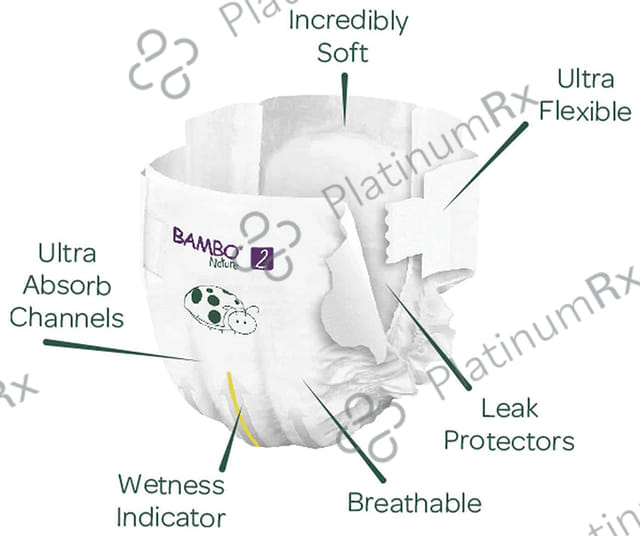 Bambo Nature Taped Diaper Tall Pack Medium