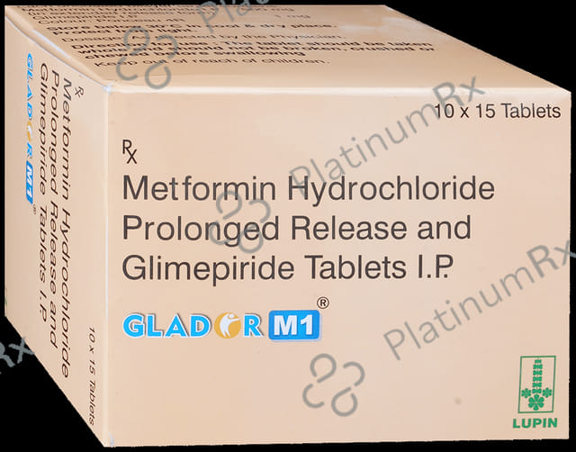 Glador M1 1/500mg Tablet PR 15s